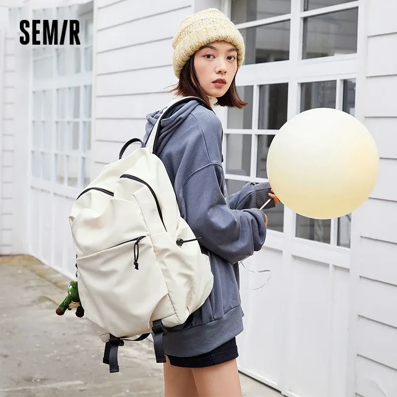 semir-sac à dos observateur de voyage pour homme et femme, cartable de grande capacité pour ordinateur, pour lycéens, nouvelle collection 2024