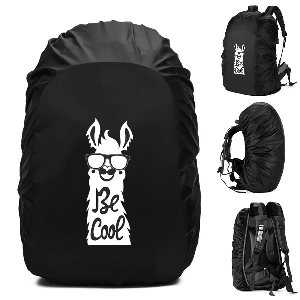 sac à dos imperméable pour homme, housse de pluie, sport de plein air, cyclisme de nuit, housse de pluie légère, sac de sécurité, camping, randonnée, 20l-75l
