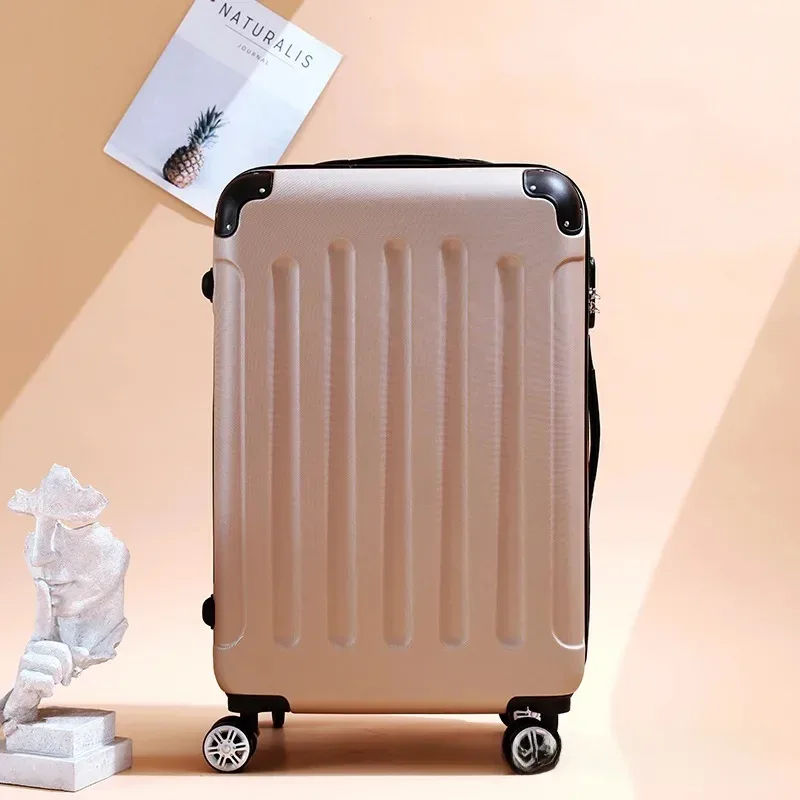valise rétro personnalisable avec logo, bagage de voyage 20 pouces, bagage cabine en plastique abs, fabriqué en chine continentale