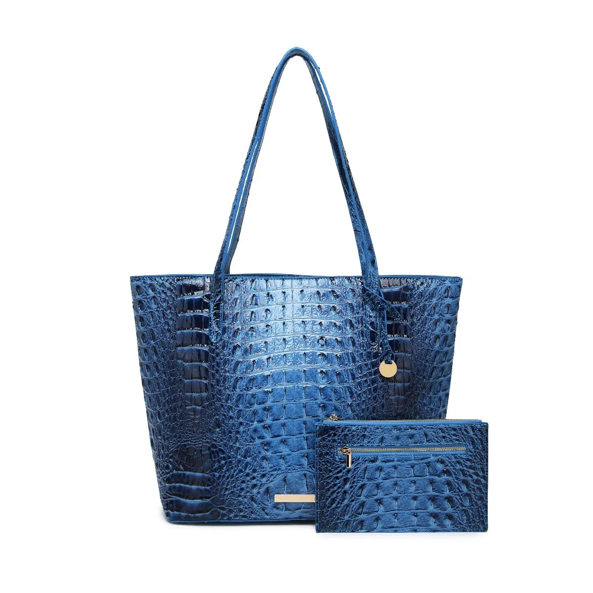 ensemble de sacs fourre-tout à texture gaufrée pour femmes, grand sac de transport avec pochette zippée amovible, sac à main à bandoulière multi-compartiments pour le camping, la plage, les pique-niques et les sorties d'une journée