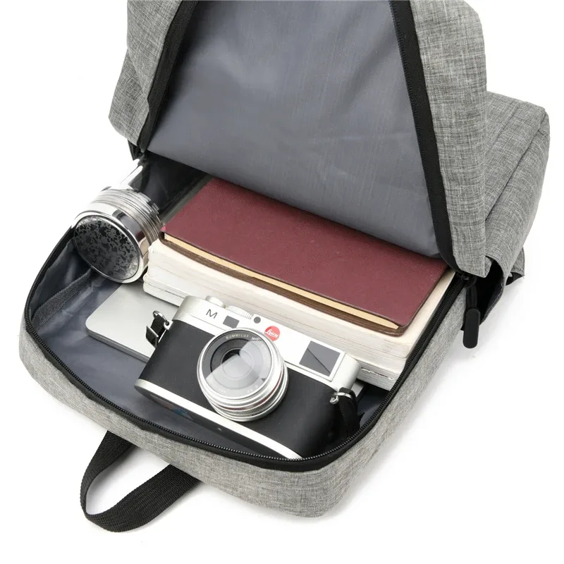sac à dos fonctionnel de grande capacité, sac à dos d'école universitaire preppy, sac à dos d'affaires de voyage et sac pour ordinateur portable, pour les déplacements quotidiens, les voyages