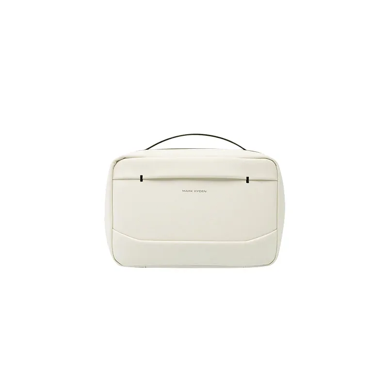 trousse de toilette mark ryden en polyester imperméable 3,5 l, sac de voyage suspendu pour cosmétiques avec poche amovible