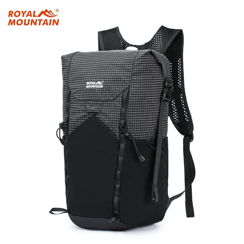 sac à dos pliable léger royal mountain, 20l, idéal pour la randonnée, sac à dos de jour, tissu uhmwpe