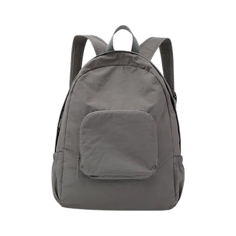 sac à dos pliable pour femmes, sac de voyage minimaliste de grande capacité, étanche, sac de rangement portable décontracté, sac polyvalent