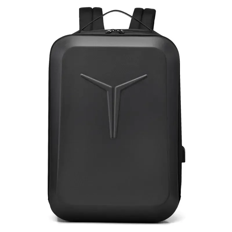 sac à dos d'affaires tendance pour homme, sac d'ordinateur pour étudiant, multifonctionnel, grande capacité, sac à dos rigide pour ordinateur portable tridimensionnel