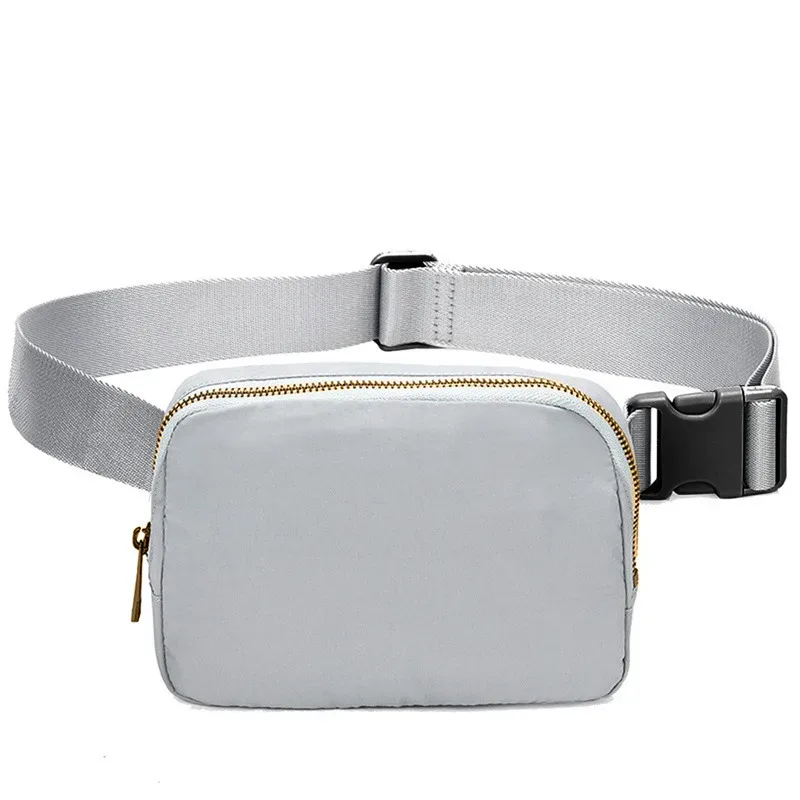 sac banane à fermeture éclair pour femmes, sac de poitrine pour sports de plein air, sac à bandoulière décontracté voyage, sac de ceinture, pochette d'argent, 2024