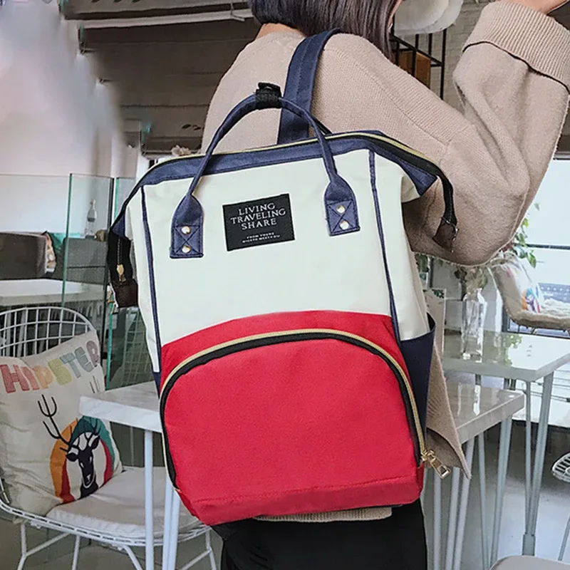 Sac de rangement en toile pour maman, sac à dos de rangement de grande capacité, sac de rangement isolant pour biberon, sac pour maman, sacs à dos d'organisation pour couches, nouveau