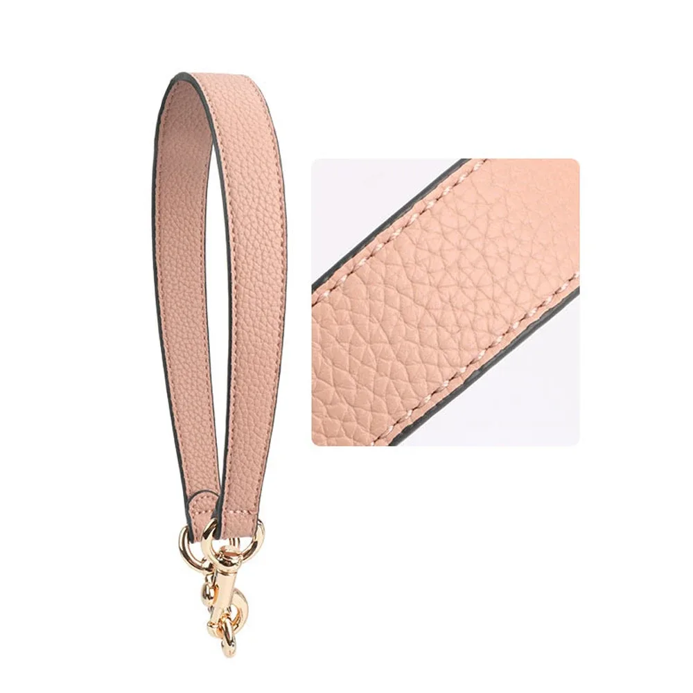 sangle de sac de conception de marque pour sac fourre-tout sous les bras, sacs à main, sangle de sac initiée par la poignée, sangle en cuir vachetta, accessoires de sac