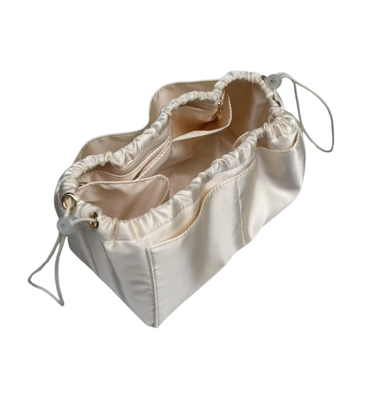 organisateur de sac à main soyeux lisse, soie, sac à main de luxe fourre-tout en façonnant les sacs, pour femmes, convient aux sacs birkin 25/30/35/40