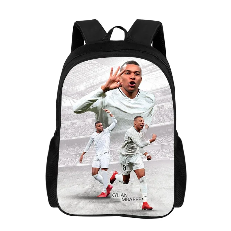 sac à dos m-mbappe pour l'école et les voyages, sac à dos pour enfant, sport de football, sac à dos pour enfants, sac à dos de star du football, cadeau