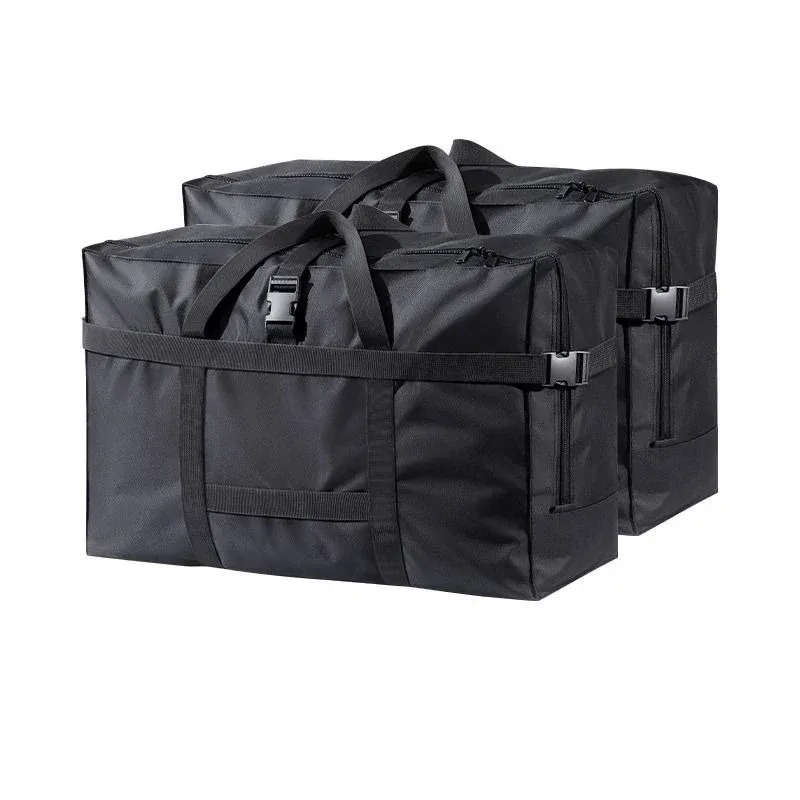grand sac de voyage pliable et imperméable, sac à main durable, design peu encombrant pour valise à roulettes