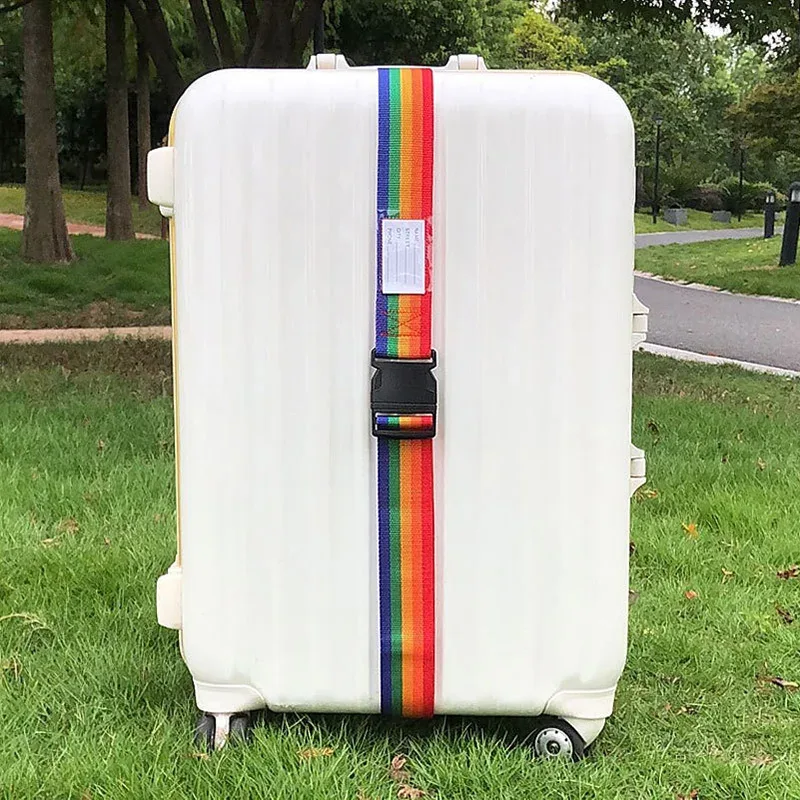 sangle de bagage de voyage, verrouillage par mot de passe réglable, ceinture d'emballage, verrouillage sécurisé, antivol, sangle de bagage, emballage de ceinture de regroupement