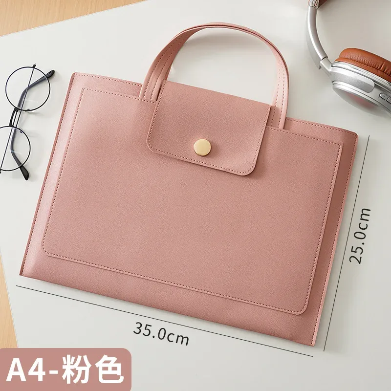 porte-documents de luxe portable de grande capacité, nom personnalisé, sac à documents en papier a4, mode femme d'affaires, pochette d'ordinateur 13 pouces, fourre-tout