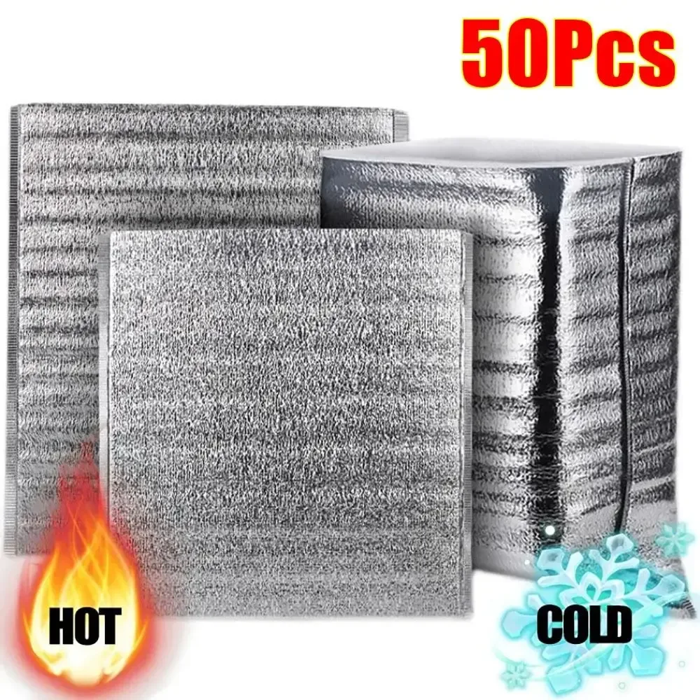 Sac isotherme portable en aluminium, sac isotherme pliable, sac d'emballage thermique pour aliments, pique-nique, livraison de nourriture, clics Electrolux