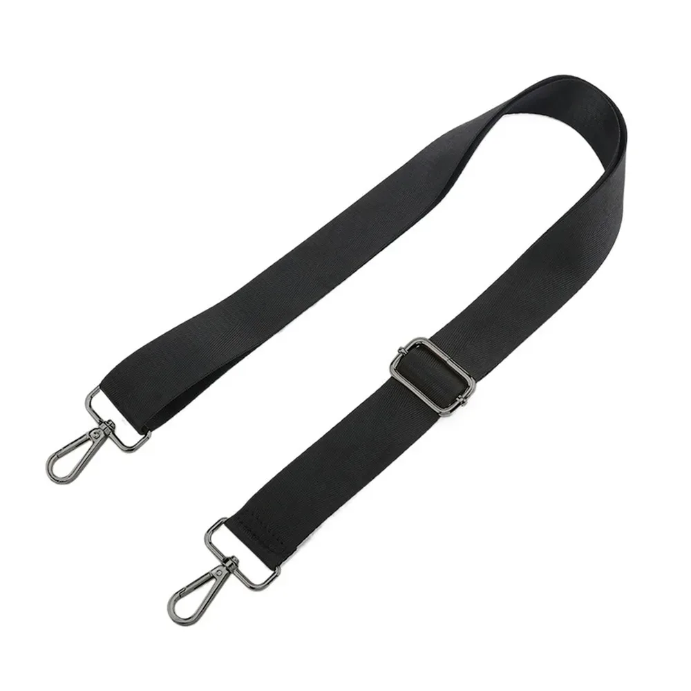 accessoires pour sacs, sangle de sac réglable, sangle de sac à main en nylon noir, ceinture de sac, sac bandoulière