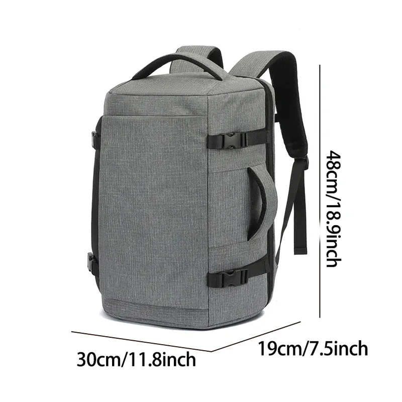 sac à dos de voyage multifonctionnel pour femmes, imperméable, grande capacité, séparation sec/humide, pour les trajets quotidiens, les voyages d'affaires, ordinateur portable