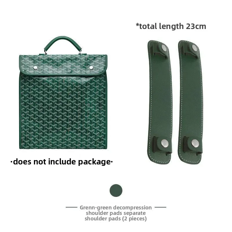 accessoires de sac de luxe en cuir véritable, sangle réglable avec fermeture magnétique, remplacement pour un confort optimal des épaules, sac à dos de créateur haut de gamme