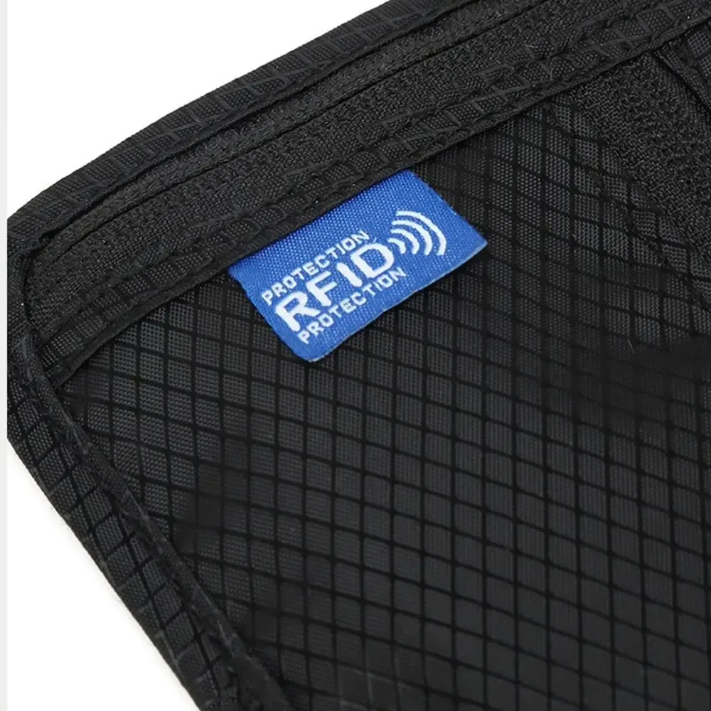 sac de voyage anti-rfid multi-poches, imperméable, avec sangle de cou réglable, antivol, pour homme, pochette bandoulière.