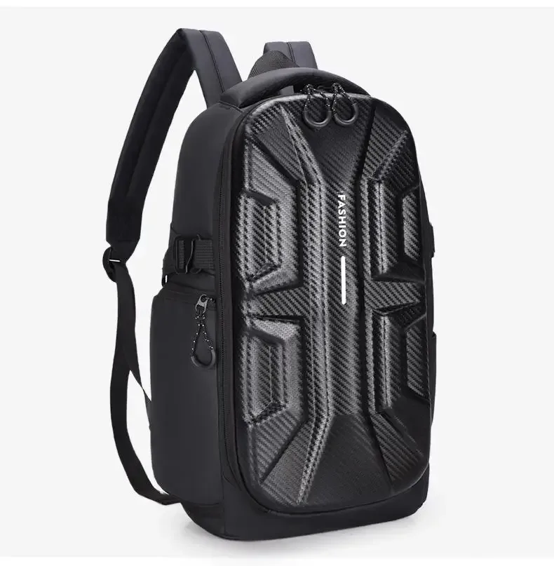 sac à dos à coque rigide pour hommes, équipement de chevalier, sports de plein air, moto, équitation, sac à dos étanche pour ordinateur