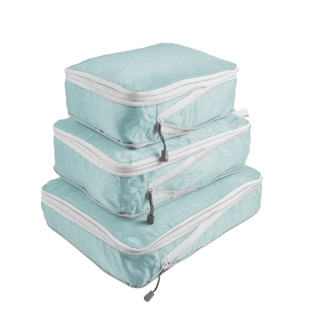sacs de compression en nylon, organisateurs de vêtements imperméables et peu encombrants, extensibles et pliables, pochettes de tri pour vêtements, camping