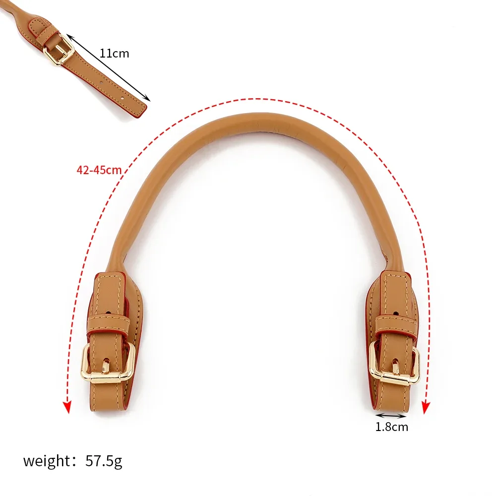 sangle de sac à main en cuir, poignées de remplacement réglables pour femmes, fourre-tout, sangles à bandoulière, bricolage, fabrication de sacs, accessoires 42-45cm