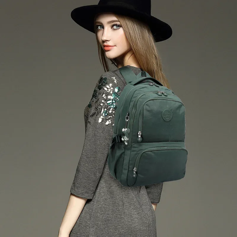tegaote sac à dos de voyage pour hommes, sac à dos en nylon imperméable, mochila feminina, sacs d'école pour adolescents, garçons et enfants