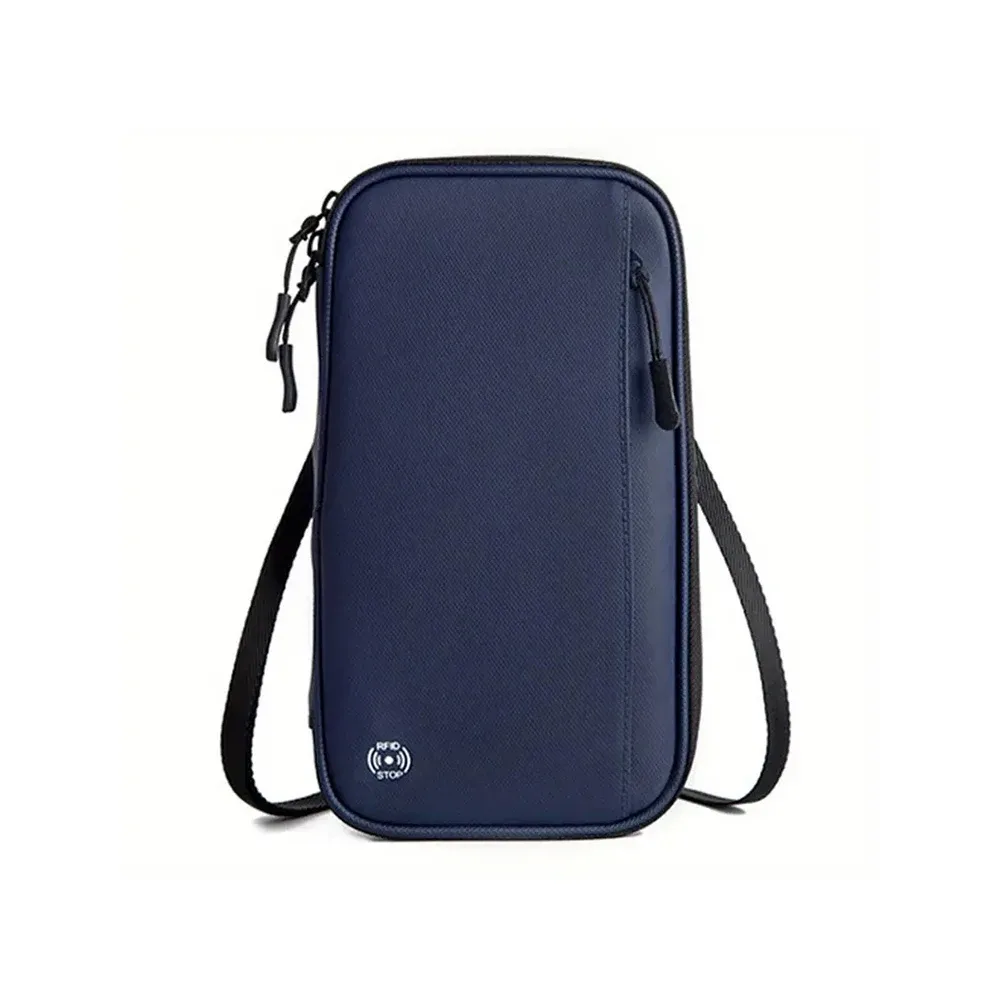 portefeuille de voyage porte-passeport organisateur de documents de voyage étui de passeport étanche durable avec bloqueur rfid pour femmes hommes