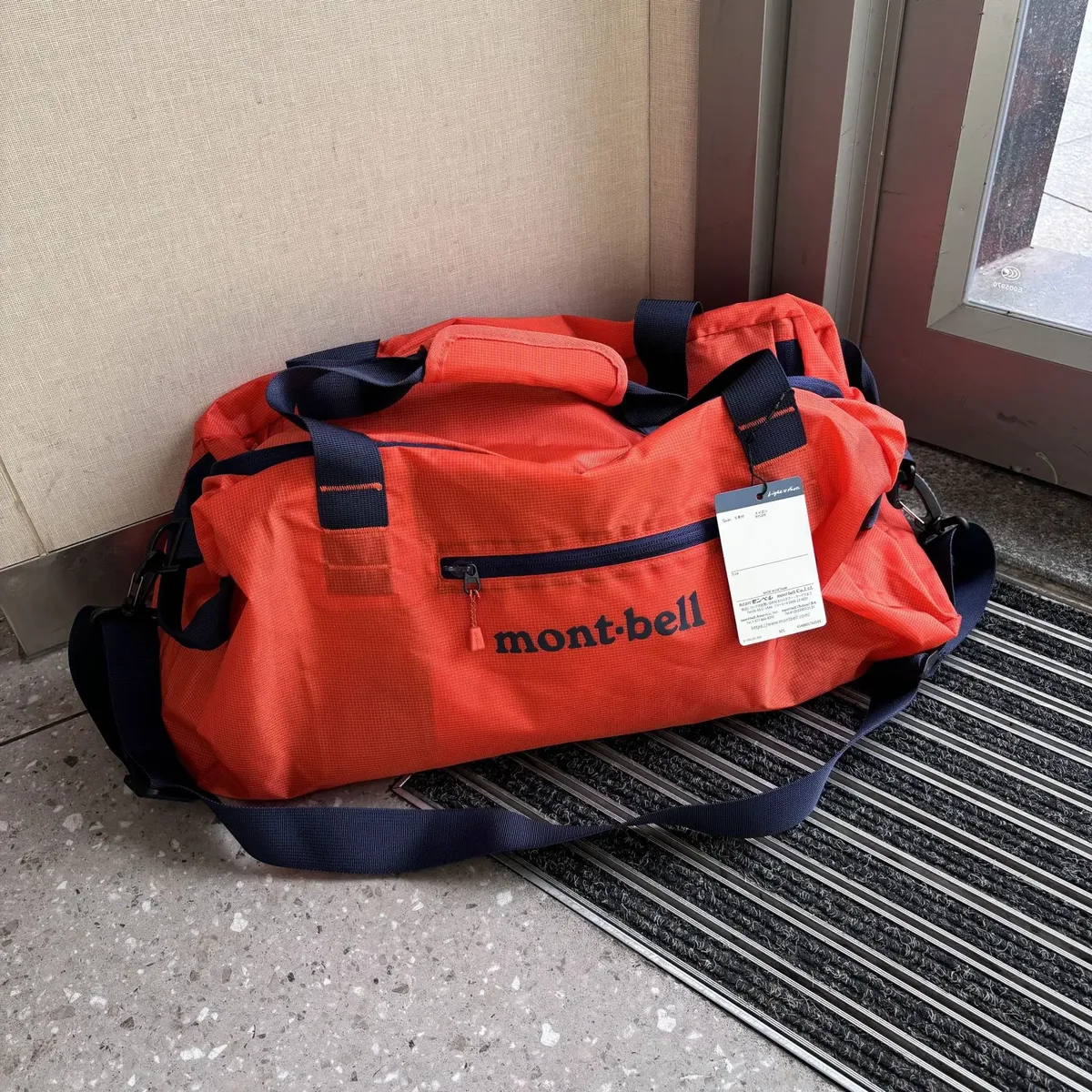montbell bowling bag sac à bandoulière sac à bandoulière simple en nylon imperméable pour femme sac de voyage 40l