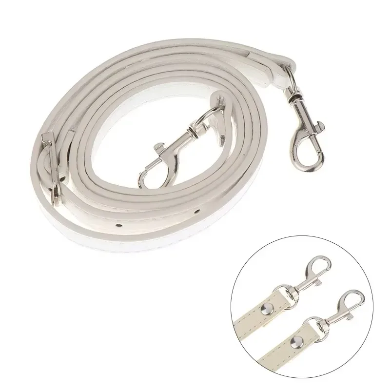 120cm sac sangle en cuir pu sac à bandoulière sangle sac poignées bricolage remplacement sac à main poignée argent boucle pour sac à main ceintures sangle sac