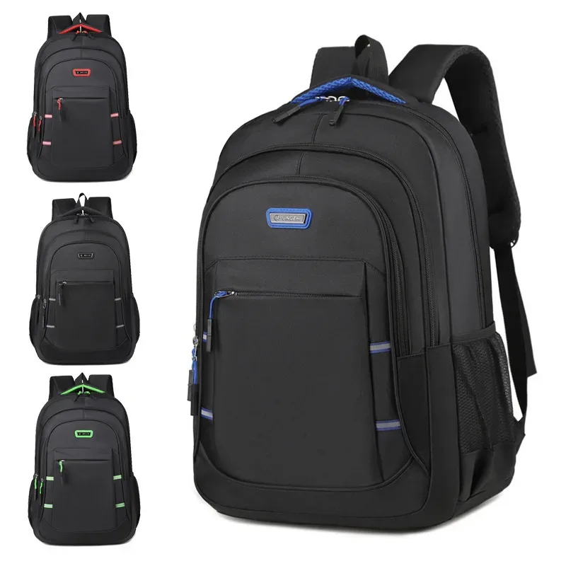 Sac à dos de mode pour hommes, sac à dos de grande capacité pour les déplacements professionnels, sacs à Double épaule multicouches pour collège, en vente