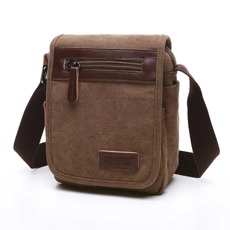 sacs à main de marque de créateur, sac messager de haute qualité, grande capacité, sac à bandoulière unisexe, petit sac carré en toile, sac d'école pour étudiants