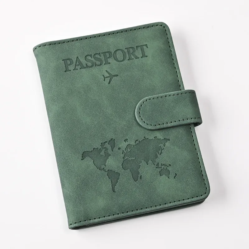 couvertures de passeport pour femmes et hommes, porte-passeport avec lettres imprimées, clips pour billets de vol, porte-carte de crédit bancaire, organisateur de voyage pour passeport