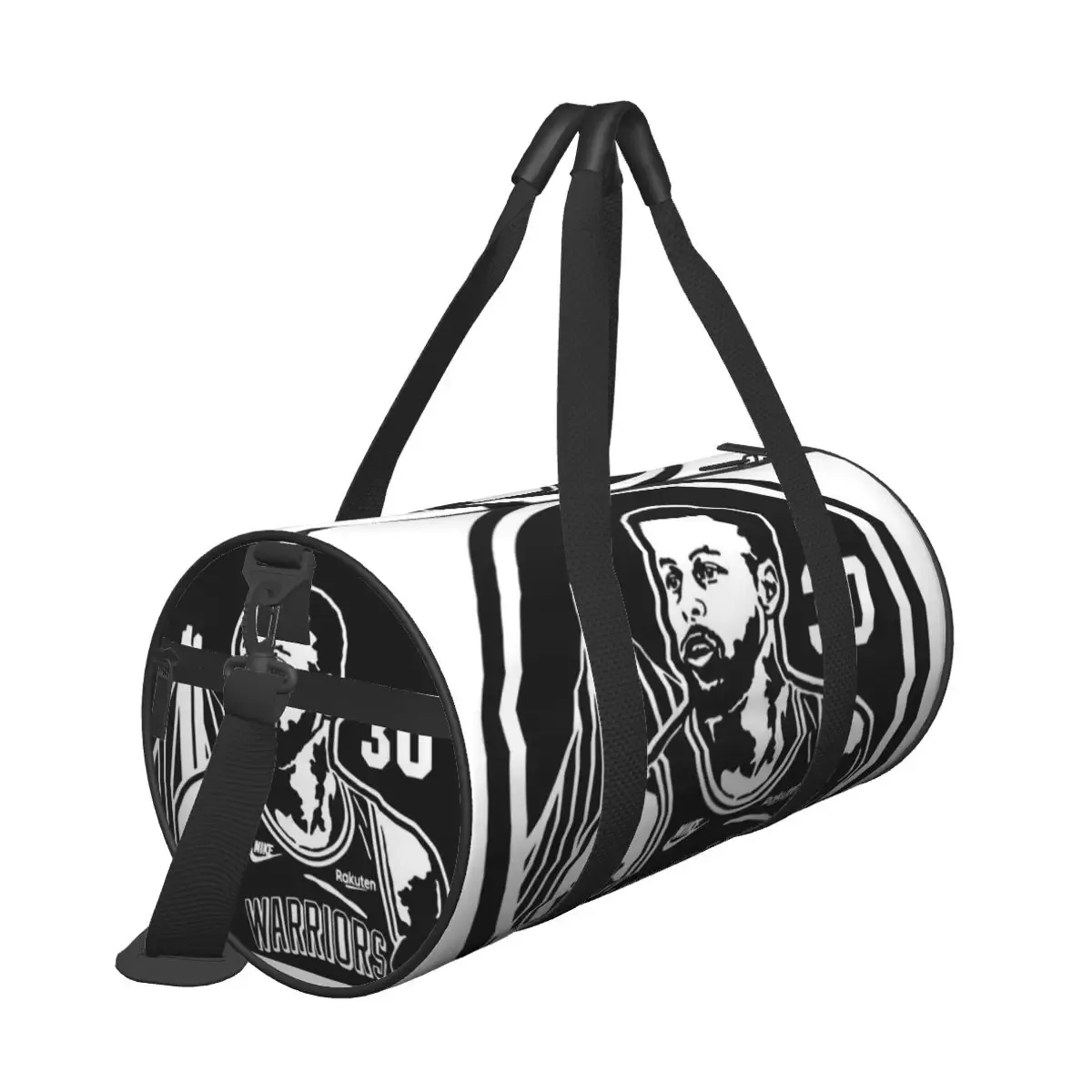 sac de voyage inspiré du basket-ball avec silhouette de stephen curry et numéro 30 – idéal pour les voyages d'hiver et les escapades de 3 jours – offre spéciale