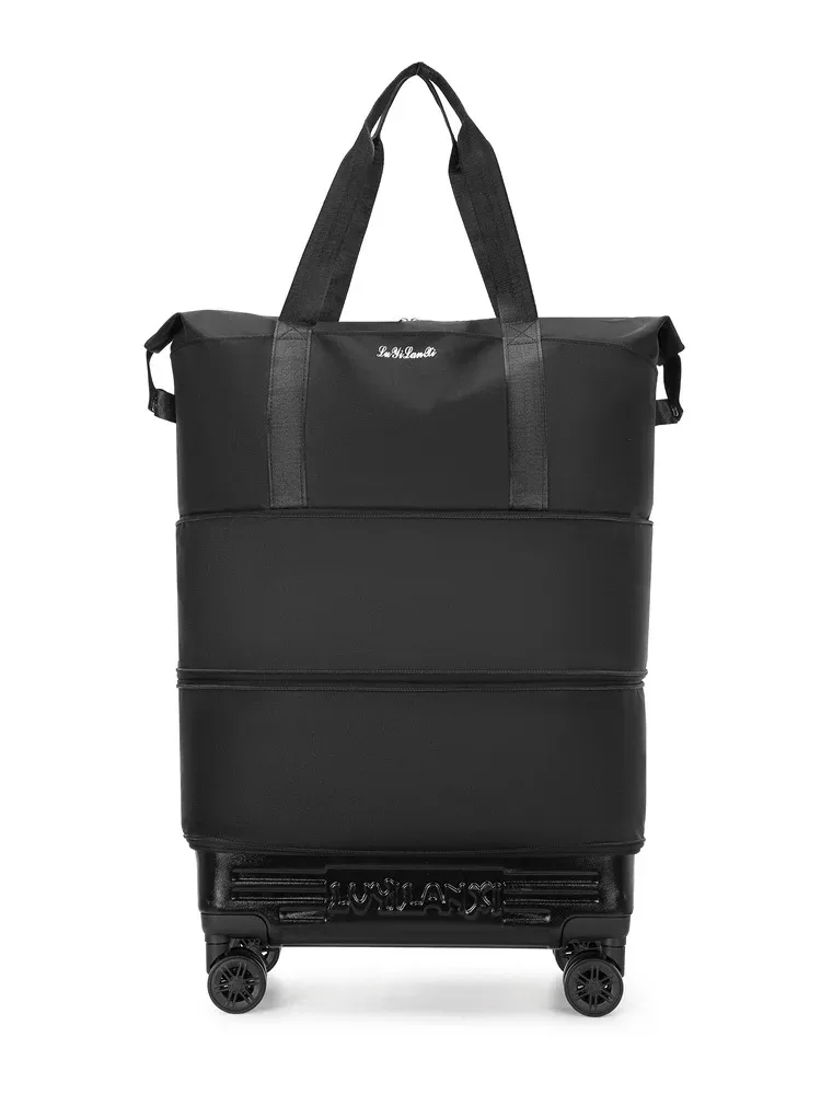 nouveau sac de voyage léger avec roulettes universelles, grande capacité, pliable, imperméable, sac extensible pour les courts séjours et les voyages en plein air