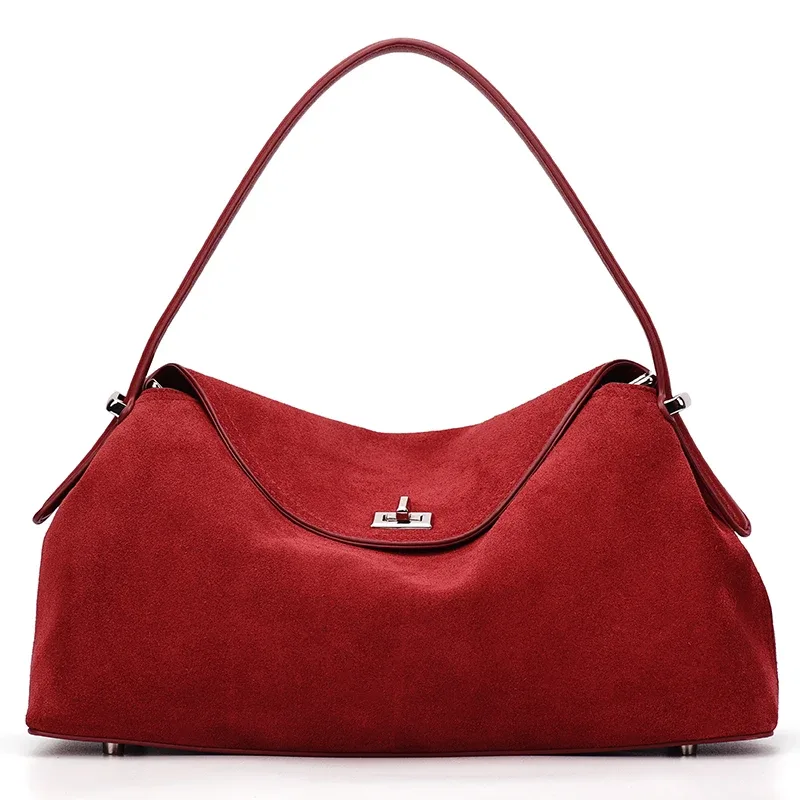 sac à main en cuir véritable pour femme 2026 – sac à bandoulière de luxe de créateur en cuir de vachette de haute qualité, grande capacité, sacs de shopping à porter en travers du corps