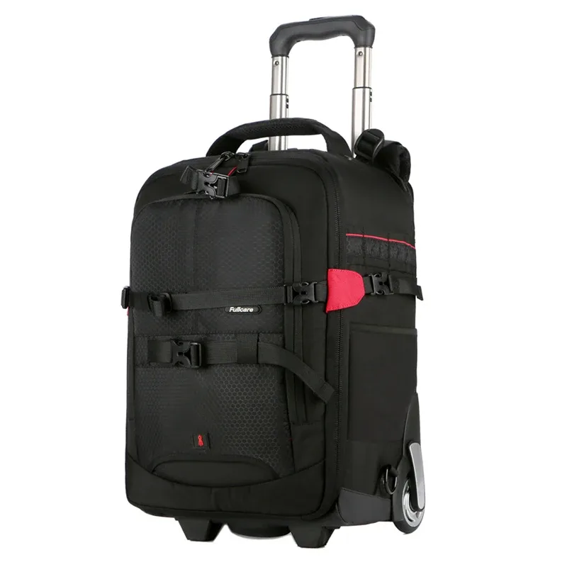 valise trolley professionnelle vnelstyle pour appareil photo reflex numérique, sac de transport pour appareil photo numérique, valise de voyage à roulettes