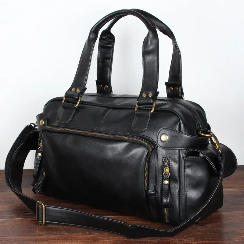 sac à main en cuir rétro anglais pour hommes, grands sacs messenger, sac à bandoulière de voyage pour hommes, marque de haute qualité, initié, xa158zc