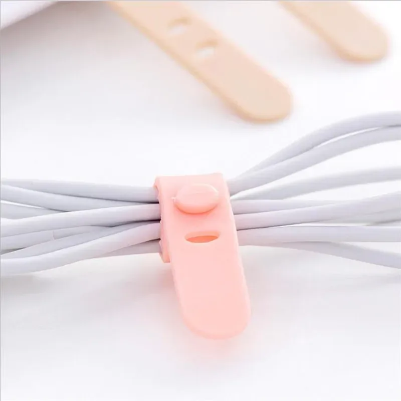 enrouleur de câble en gel de pton, protecteur d'écouteurs, support de téléphone usb, organisateurs de paquets, accessoires de voyage créatifs, 4 pièces/lot