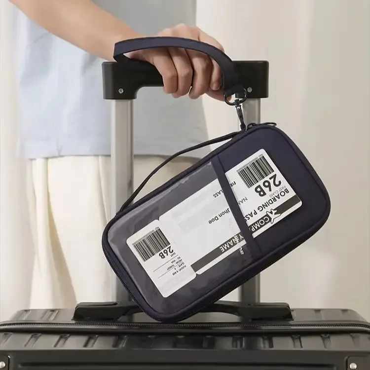 porte-passeport bloquant rfid, portefeuille de voyage, durable, antivol, fentes pour cartes, étui de protection, organisateur de voyage pour femmes et hommes