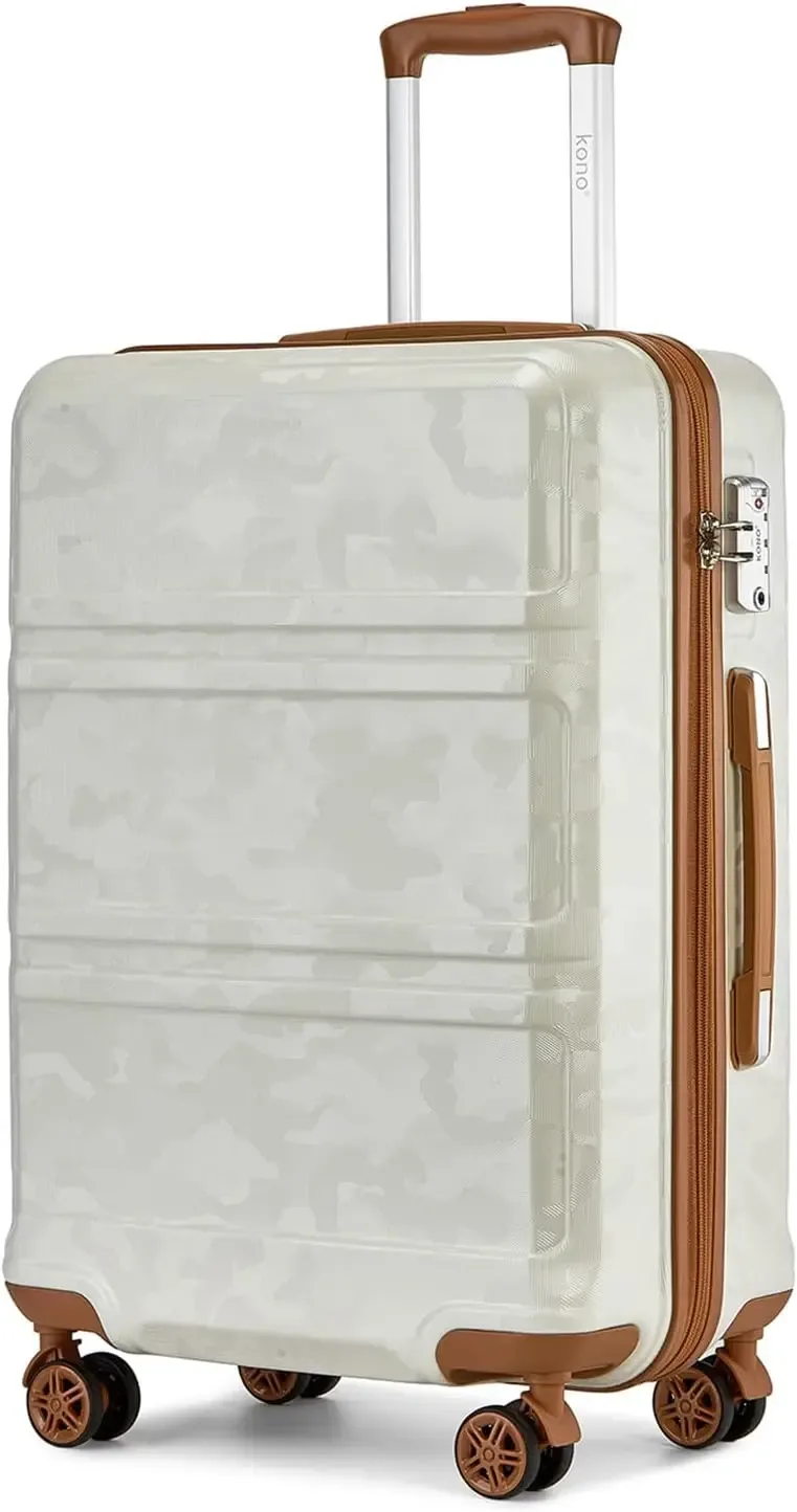 kono-serrure tsa, valise (m/l/xl) tono, étui rigide, chariots abs légers à roues jumelles