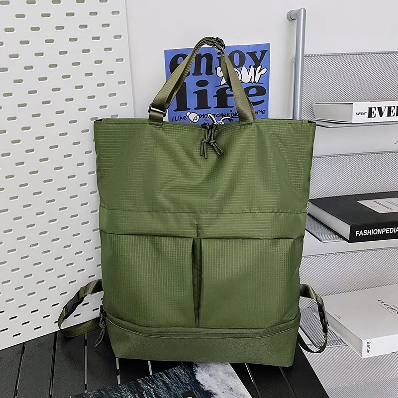 sac à dos convertible grande capacité, sac à bandoulière pour homme et femme, sac de voyage décontracté, sac de sport, sac à dos de jour