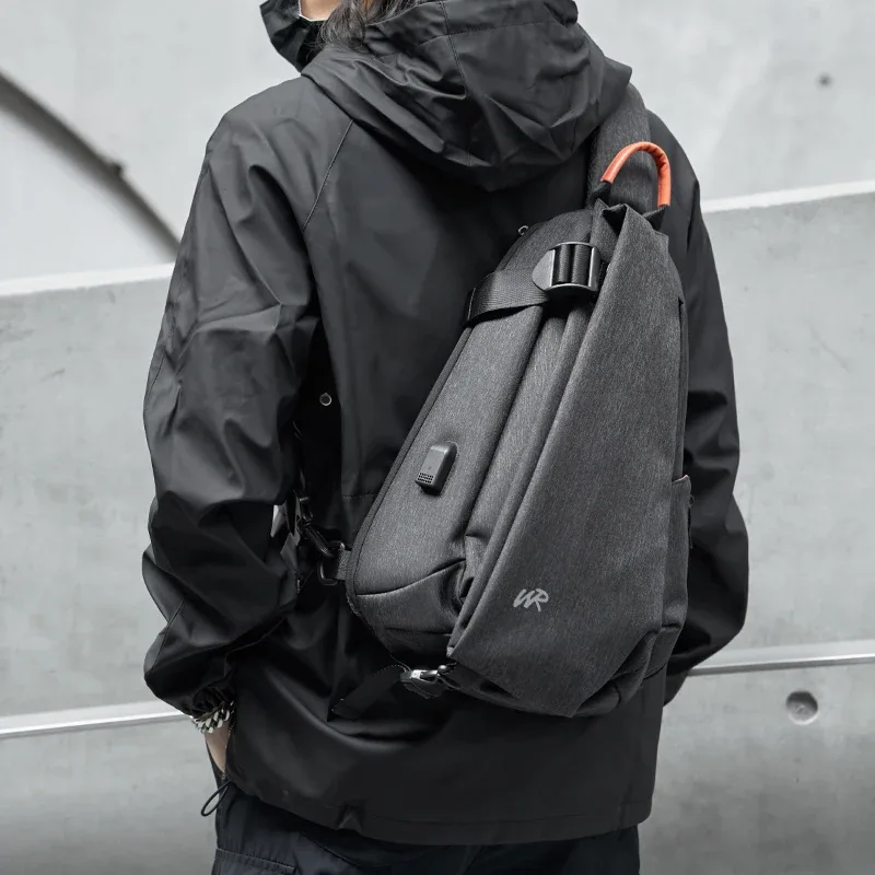 sac à bandoulière antivol pour hommes et femmes, petit sac à dos à une épaule, sac de poitrine, sac à dos à bandoulière pour randonnée, vélo, voyage