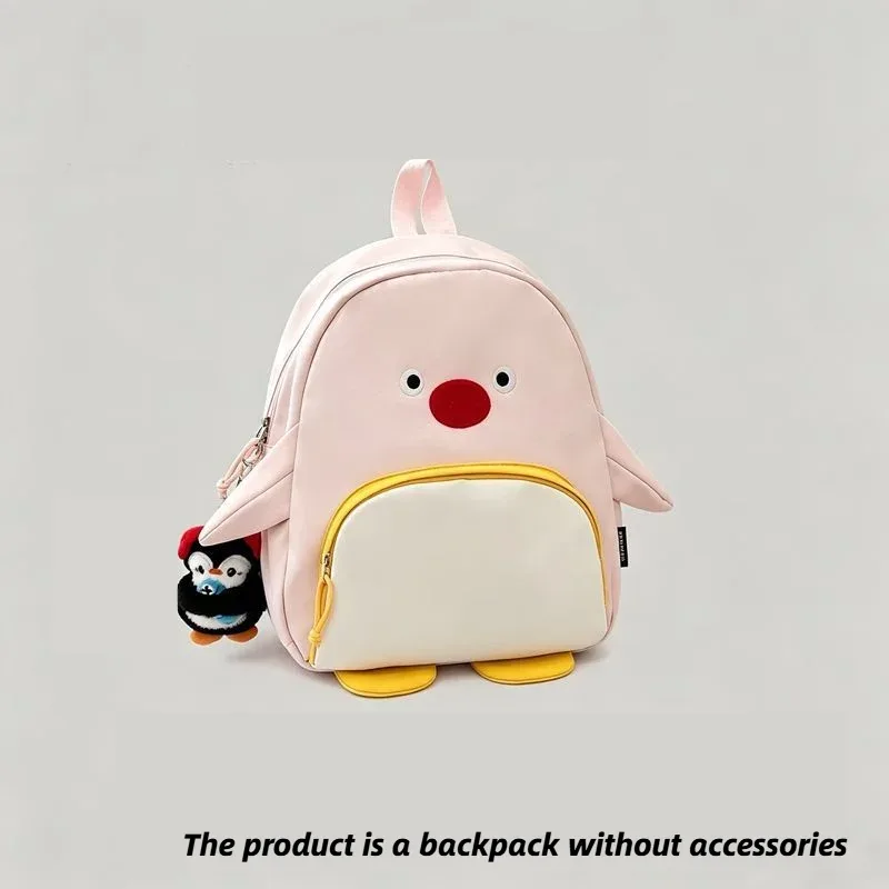 sac à dos mignon en forme de pingouin 3d – sac à dos en nylon résistant à l’eau, sac léger pour ordinateur portable de 13 pouces, sac d’école kawaii pour femmes.