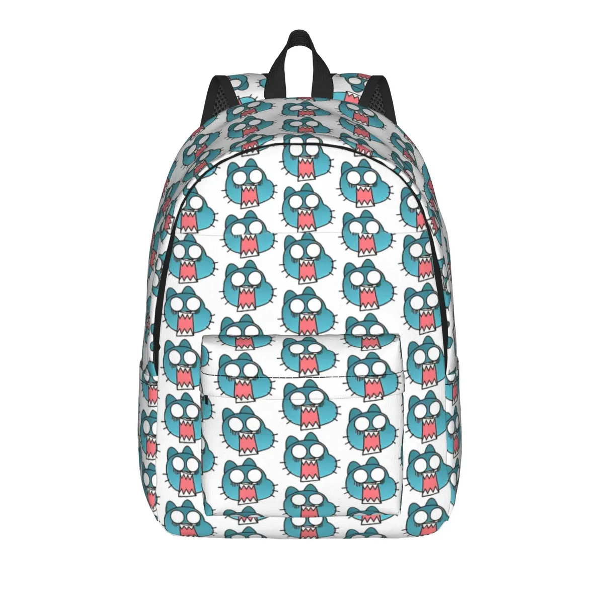 sac à dos décontracté gumballs cartoon pour l'extérieur, le lycée et le travail, pour hommes et femmes, sac à dos pour ordinateur portable en toile
