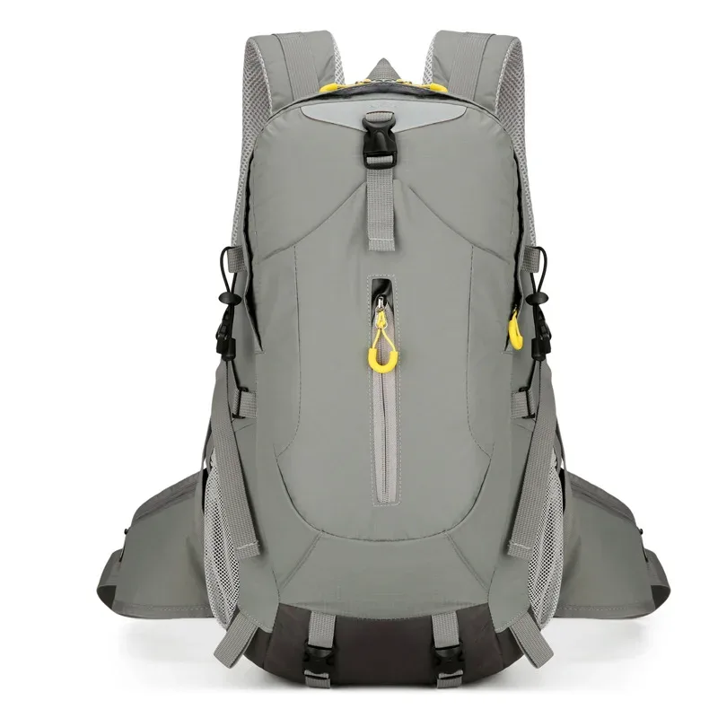 sac d'alpinisme en plein air pour hommes, sac de voyage de grande capacité, étanche, randonnée, résistant aux rayures, résistant à l'usure, sac à dos de sport