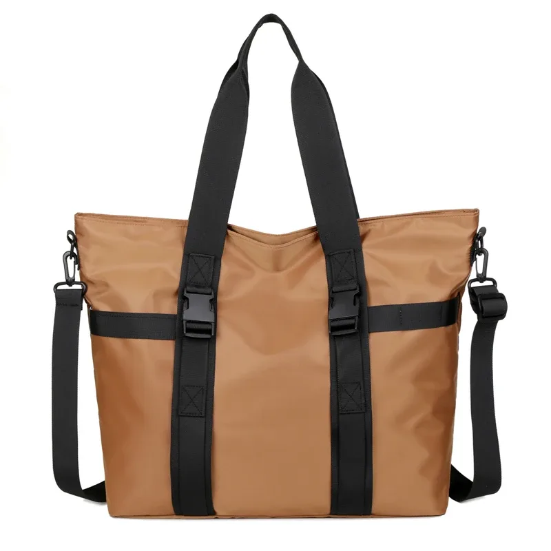 sac fourre-tout personnalisé avec logo pour hommes, sac à main à bandoulière simple, sac à bandoulière carré, sac de week-end, logo imprimé, nom d'image