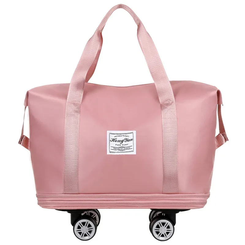 sac voyage bagage roulettes oxford université toupie poignée sup lat front blanche unisexe grande capacité séparation humide sèche