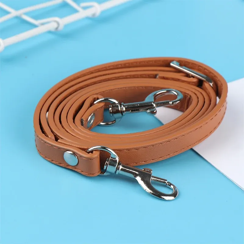 sangle de sac à bandoulière en cuir pu de 120 cm, poignée de remplacement diy pour sac à main, boucle argentée pour ceintures de sac, accessoires de sac