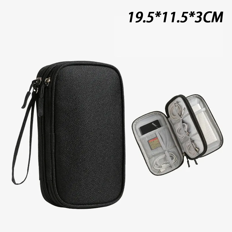 sac de rangement pour câble usb, sac de rangement multifonctionnel portable pour voyage, pour chargeur et téléphone portable