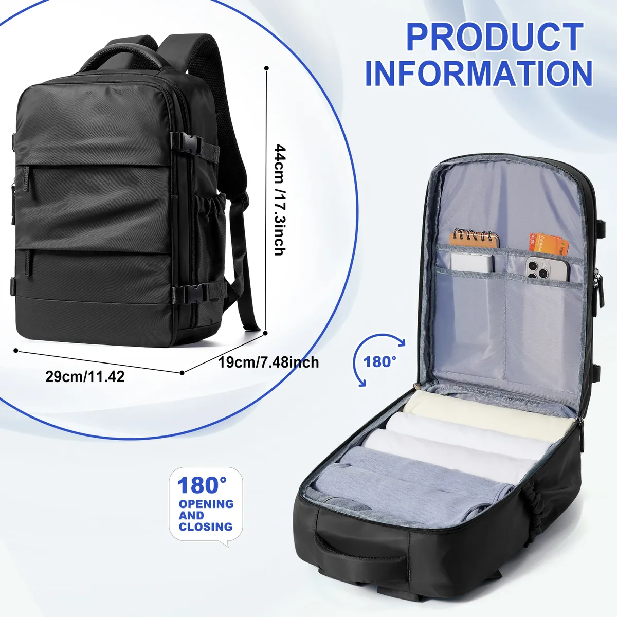 sac à dos de voyage pour femmes, sac à dos à main, sac à dos pour ordinateur portable tsa approuvé au vol, sac d'infirmière universitaire, sac à dos décontracté pour week-end
